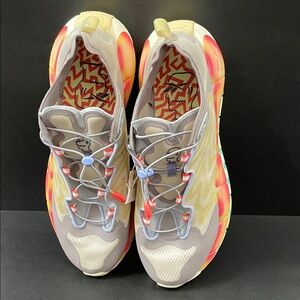 Reebok Men's Athletic Shoes in Gray and Orange